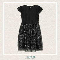 Creamie Girls Black Sparkle Dress, CoCo & KaBri Children's Boutique
