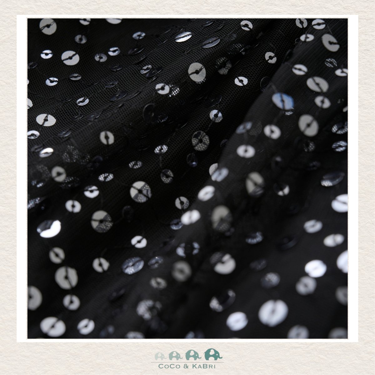 Creamie Girls Black Sparkle Dress, CoCo & KaBri Children's Boutique