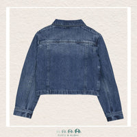 Creamie : Girls Cropped Denim Jacket, CoCo & KaBri Children's Boutique