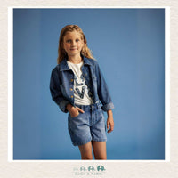 Creamie : Girls Cropped Denim Jacket, CoCo & KaBri Children's Boutique