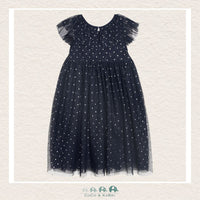 Creamie: Girls Mesh Black Dress, CoCo & KaBri Children's Boutique