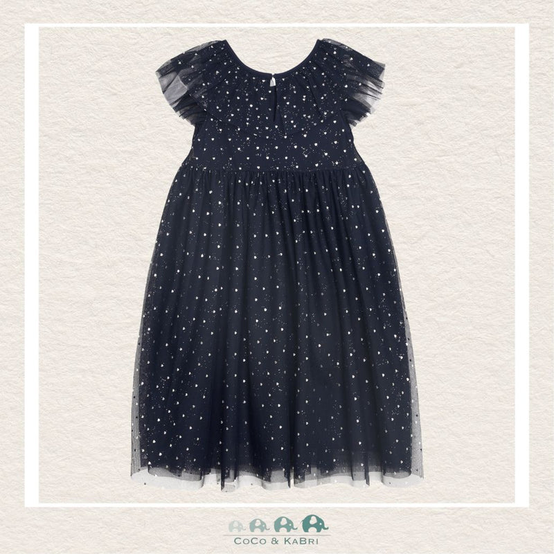 Creamie: Girls Mesh Black Dress, CoCo & KaBri Children's Boutique