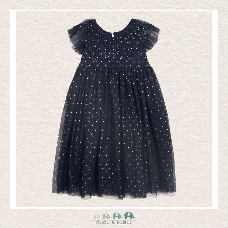 Creamie: Girls Mesh Black Dress, CoCo & KaBri Children's Boutique