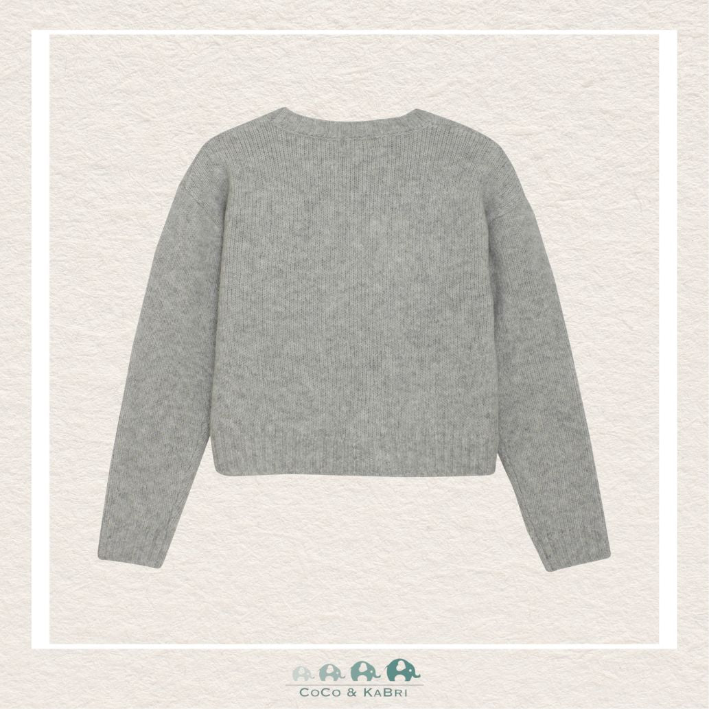 Creamie Gray "Amour" Sweater, CoCo & KaBri Children's Boutique