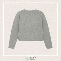 Creamie Gray "Amour" Sweater, CoCo & KaBri Children's Boutique