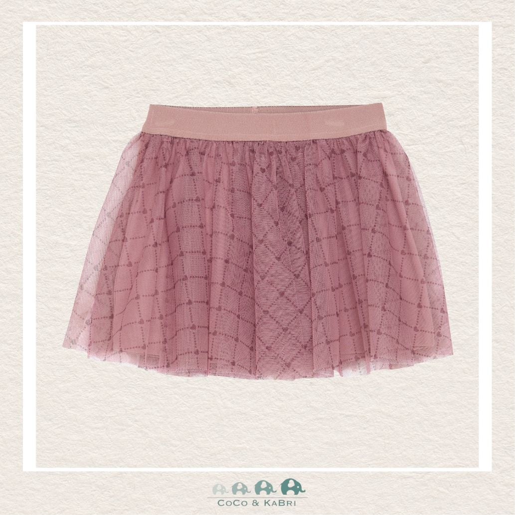 Creamie Heart Mesh Skirt, CoCo & KaBri Children's Boutique