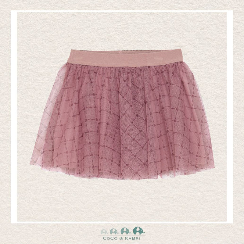 Creamie Heart Mesh Skirt, CoCo & KaBri Children's Boutique