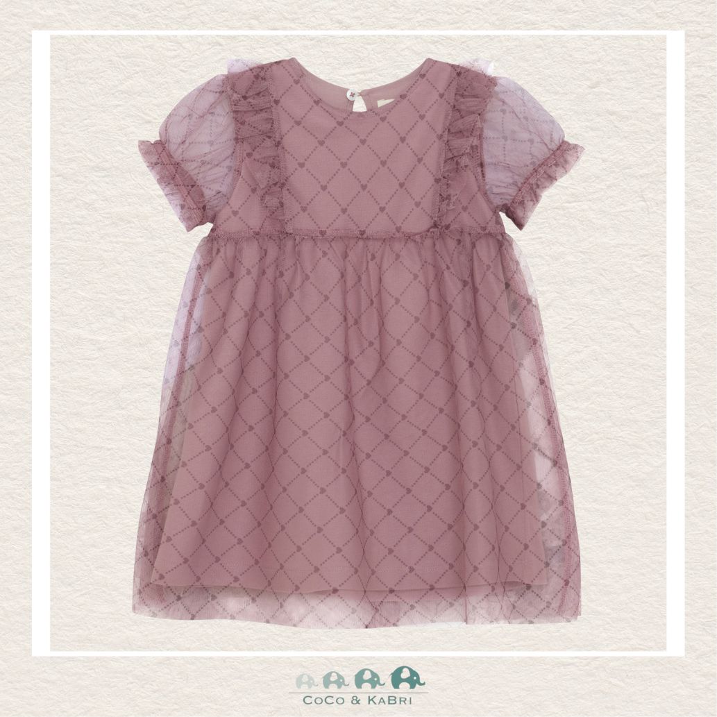 Creamie Heart Tulle Dress, CoCo & KaBri Children's Boutique