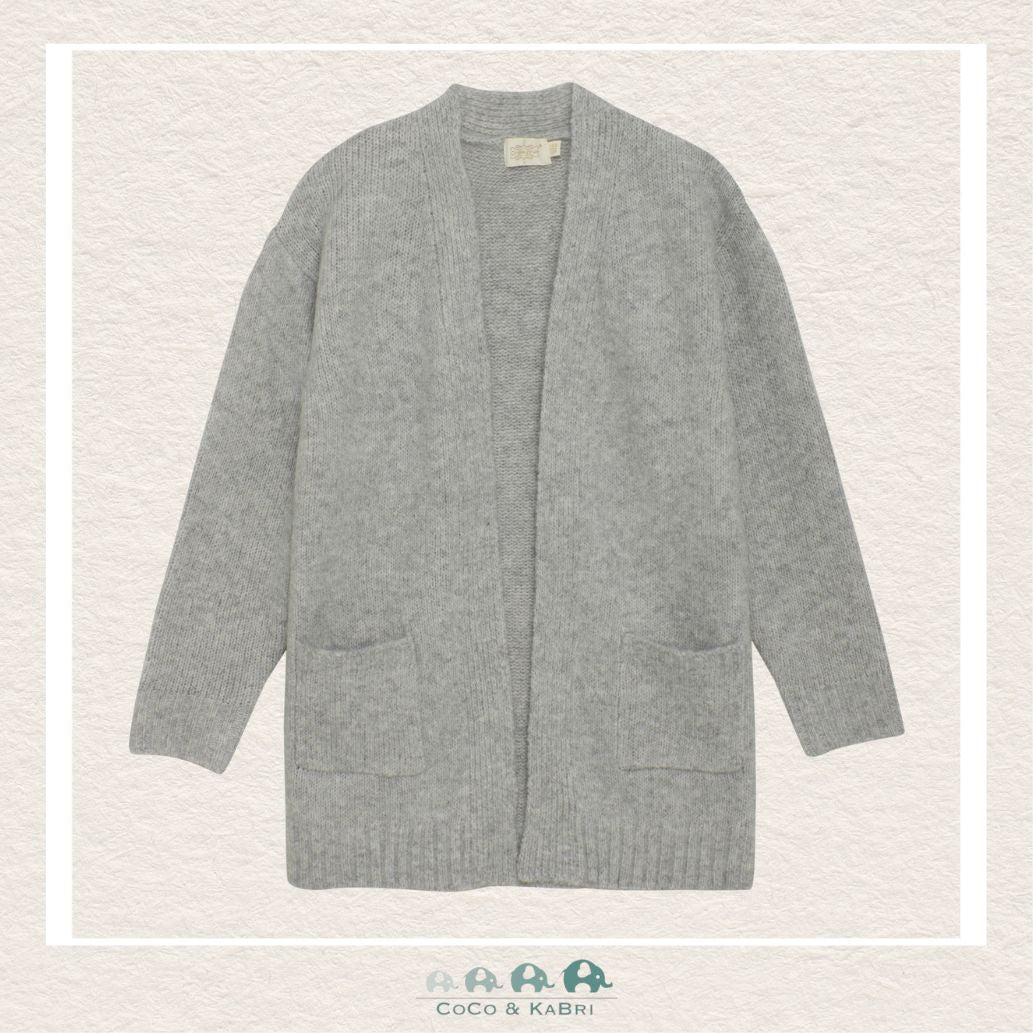 Creamie: Long Gray Cardigan, CoCo & KaBri Children's Boutique