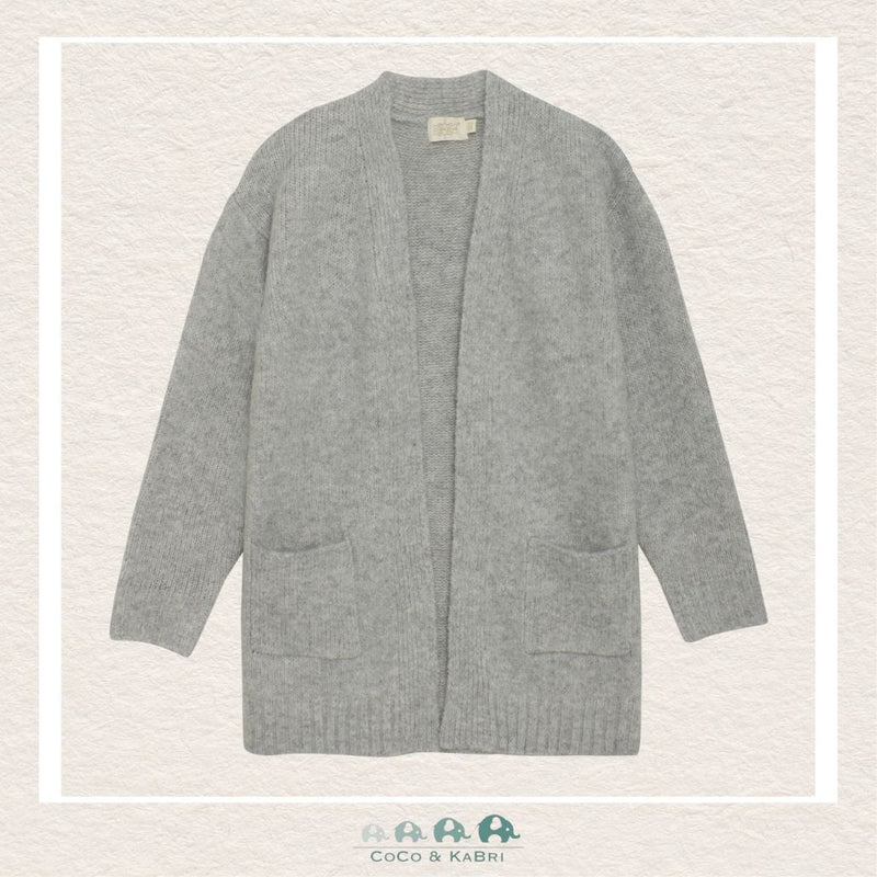 Creamie: Long Gray Cardigan, CoCo & KaBri Children's Boutique