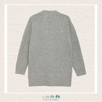 Creamie: Long Gray Cardigan, CoCo & KaBri Children's Boutique