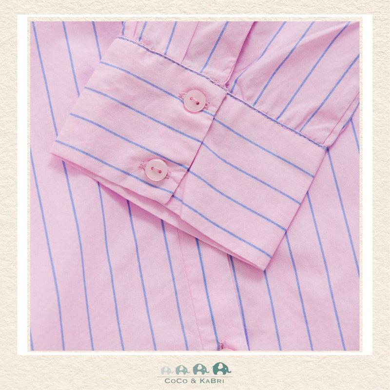 Creamie: Pink Poplin Shirt, CoCo & KaBri Children's Boutique