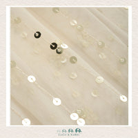 Creamie Sequin Buttercream Skirt, CoCo & KaBri Children's Boutique