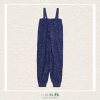 Creamie: Twilight Blue Paisley Jumpsuit, CoCo & KaBri Children's Boutique