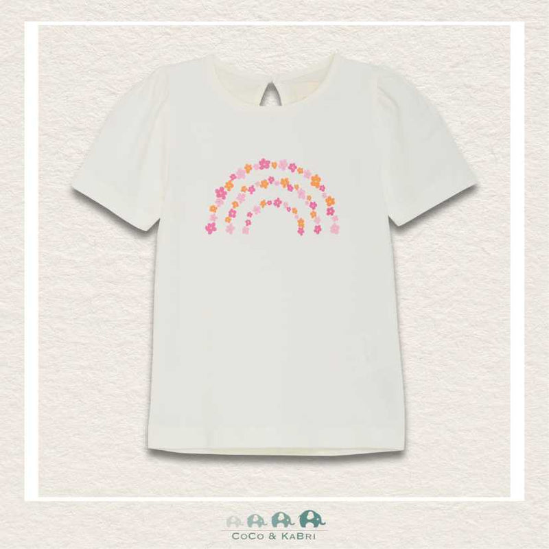 Creamie: White Rainbow T-Shirt, CoCo & KaBri Children's Boutique
