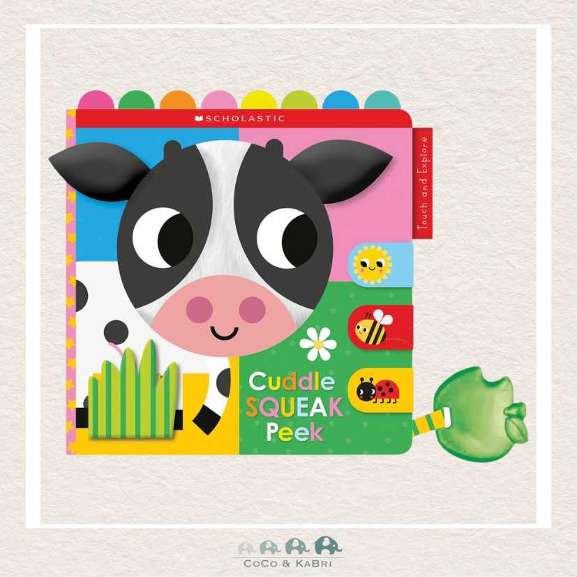 Cuddle Squeak Peek Cloth Book: Scholastic Early Learners (Touch and Explore), CoCo & KaBri Children's Boutique