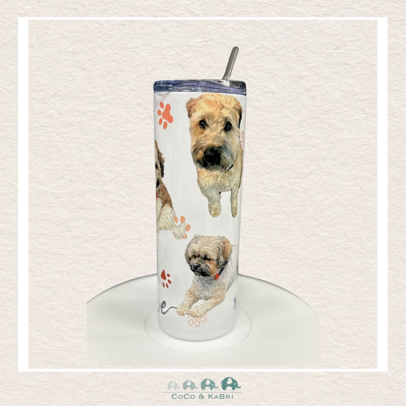 Custom 20 oz Stainless Steel Tumbler, CoCo & KaBri Children's Boutique