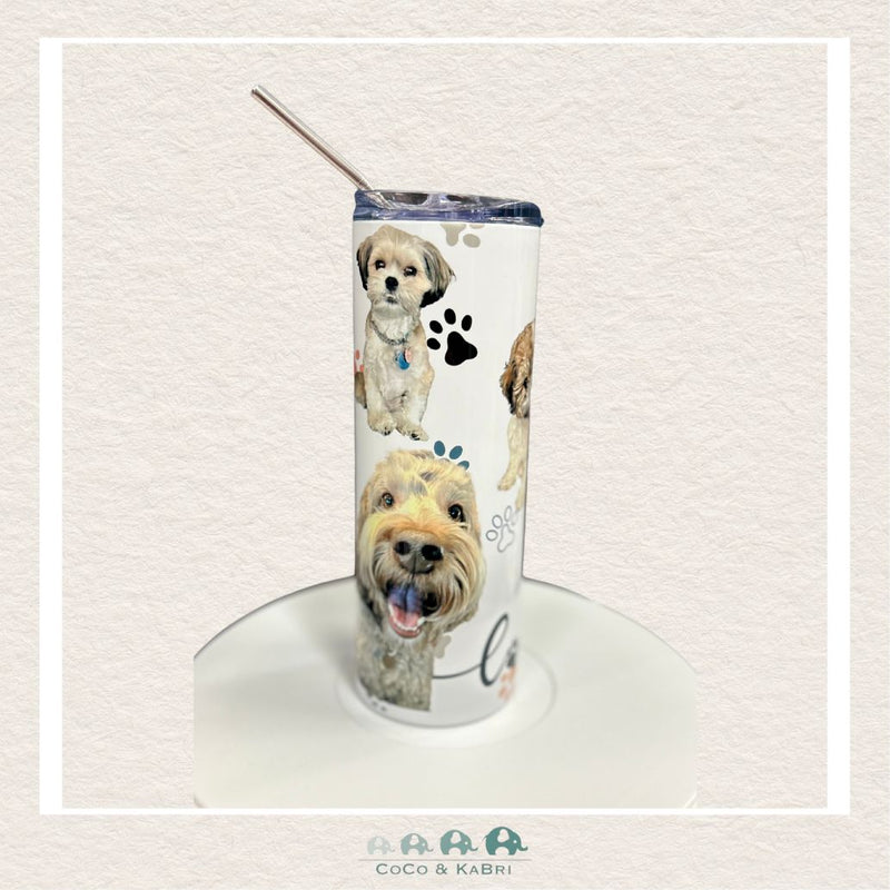 Custom 20 oz Stainless Steel Tumbler, CoCo & KaBri Children's Boutique