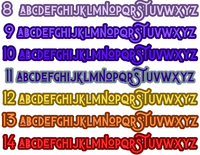 Custom Name Sticker - Badhorse Font, CoCo & KaBri Children's Boutique