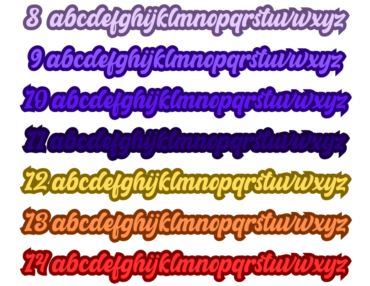 Custom Name Sticker - Bomber Filled Font, CoCo & KaBri Children's Boutique