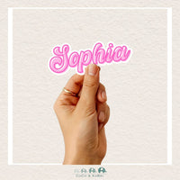 Custom Name Sticker - Bomber Shadow Font, CoCo & KaBri Children's Boutique