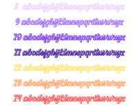 Custom Name Sticker - Bomber Shadow Font, CoCo & KaBri Children's Boutique