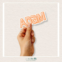 Custom Name Sticker - Swung Font - Offset, CoCo & KaBri Children's Boutique