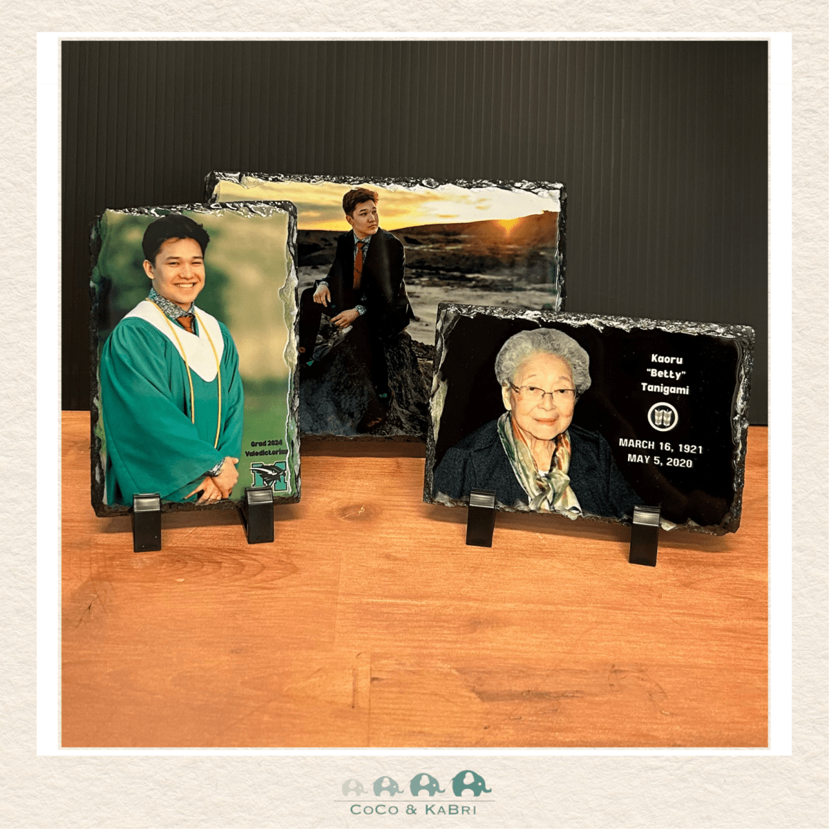 Custom Photo Slate, CoCo & KaBri Children's Boutique