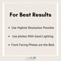 Custom Photo Sticker, CoCo & KaBri Children's Boutique