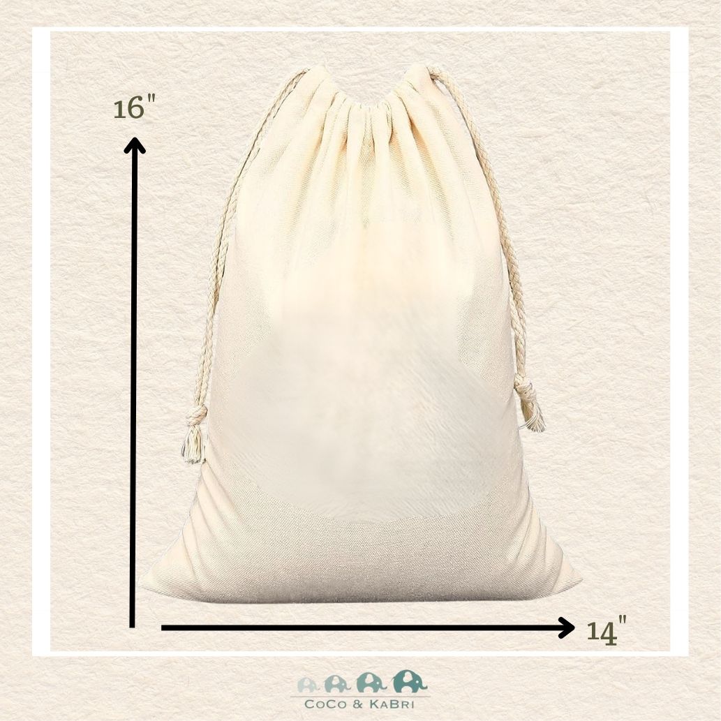 Custom Santa Sack - Gold Bunny Medium (Made To Order), CoCo & KaBri Children's Boutique