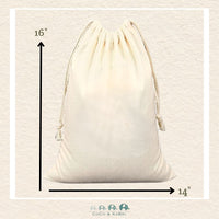 Custom Santa Sack - Gold Bunny Medium (Made To Order), CoCo & KaBri Children's Boutique