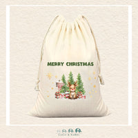 Custom Santa Sack - Rudolf Medium (Made To Order), CoCo & KaBri Children's Boutique