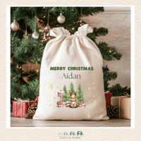 Custom Santa Sack - Rudolph Large Bag (Made To Order), CoCo & KaBri Children's Boutique
