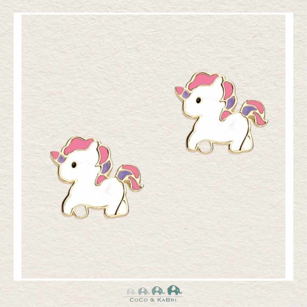 Cutie Studs - Magical Unicorn Enamel Stud Earrings, CoCo & KaBri Children's Boutique