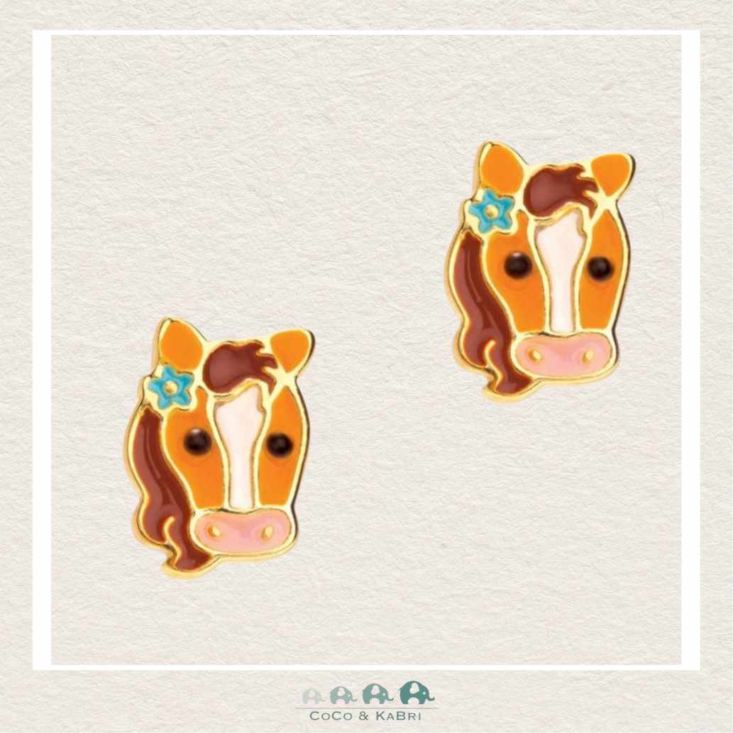 Cutie Studs - Pretty Pony Earrings, CoCo & KaBri Children's Boutique