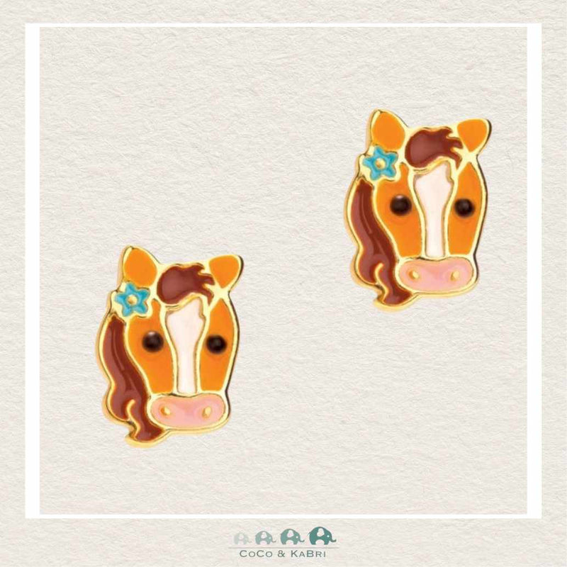 Cutie Studs - Pretty Pony Earrings, CoCo & KaBri Children's Boutique