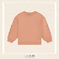 Daily 7: Girls Peach Sweatshirt, CoCo & KaBri Children's Boutique