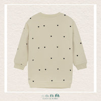 Daily 7: Heart Sweatshirt Dress, CoCo & KaBri Children's Boutique