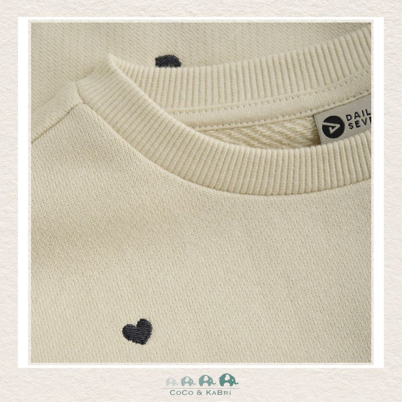 Daily 7: Heart Sweatshirt Dress, CoCo & KaBri Children's Boutique