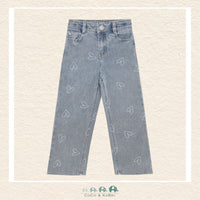 Daily 7: Wide Leg Denim with Hearts, CoCo & KaBri Children's Boutique