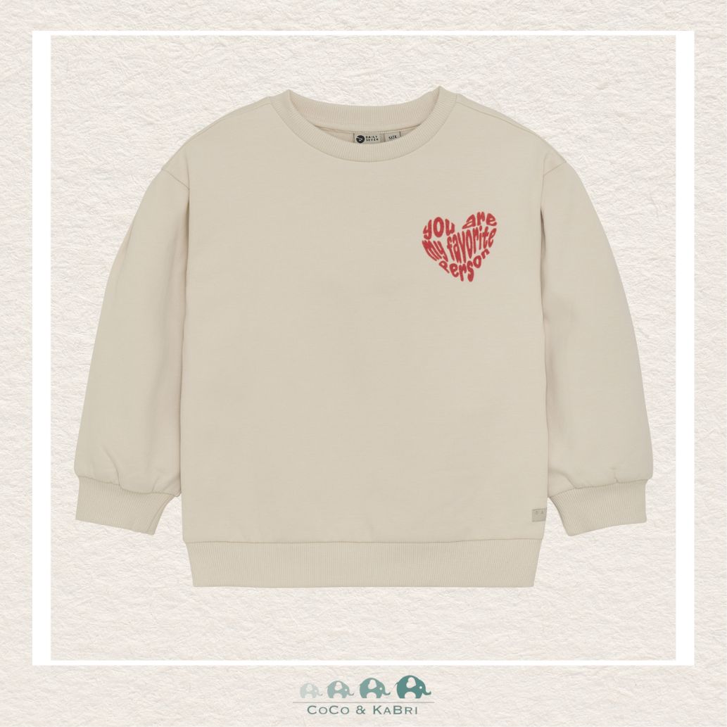 Daily 7: You Are My Favourite Person Sweatshirt, CoCo & KaBri Children's Boutique