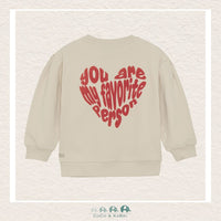 Daily 7: You Are My Favourite Person Sweatshirt, CoCo & KaBri Children's Boutique