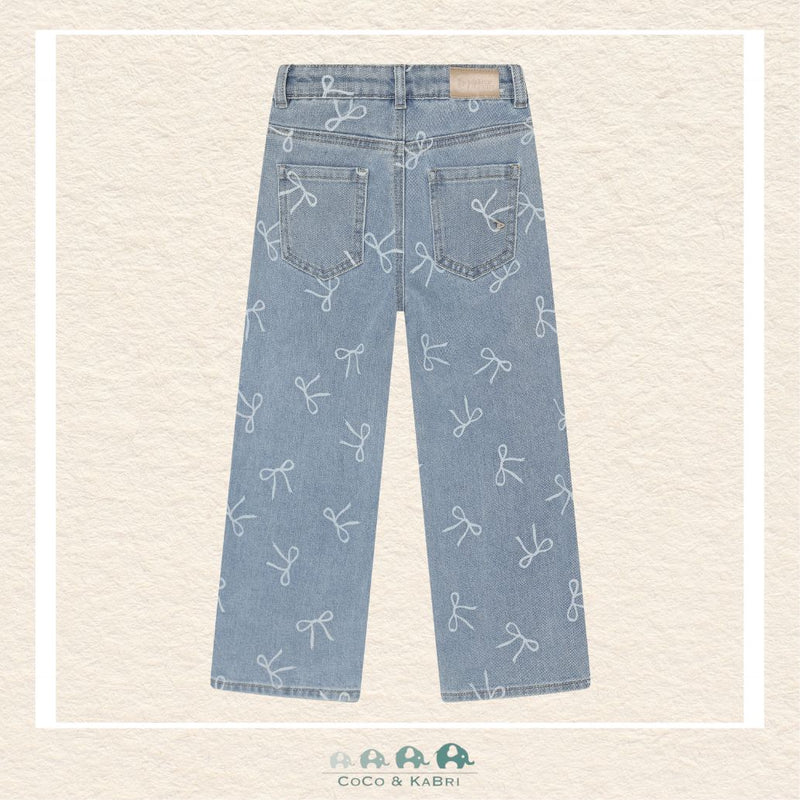 Back view of the Daily7 Wide Fit Denim showing the comfortable waistband and the clean, modern drape of the wide-leg cut