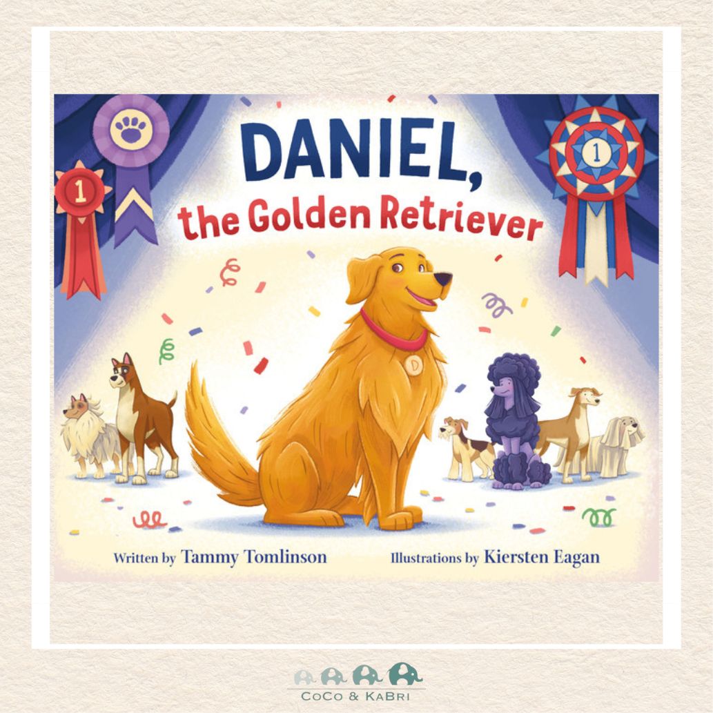 Daniel, the Golden Retriever, CoCo & KaBri Children's Boutique