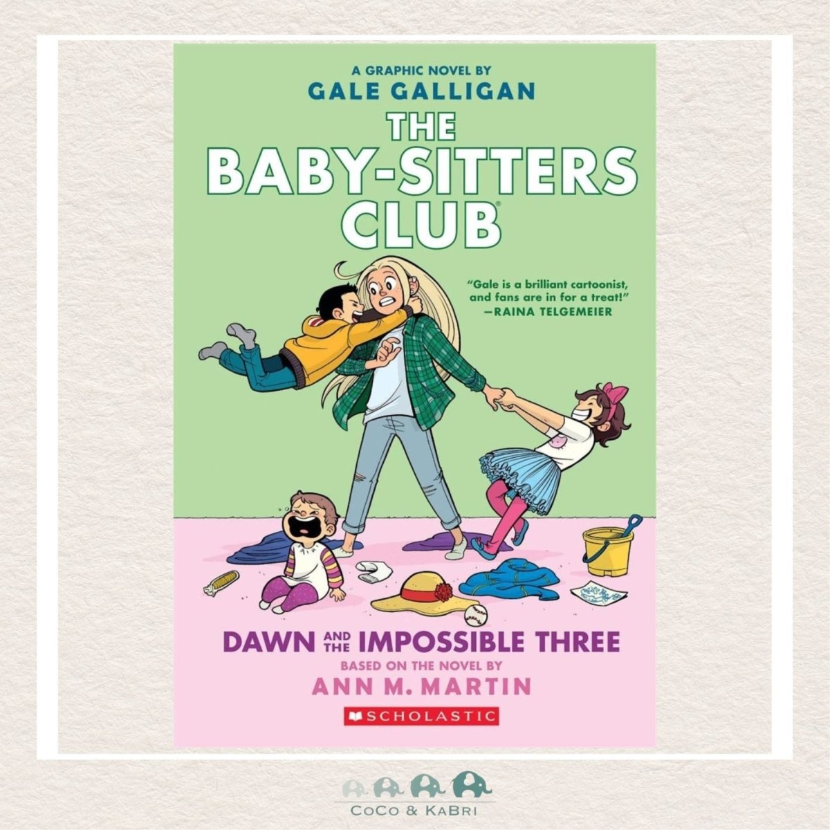 Dawn and the Impossible Three: A Graphic Novel (The Baby-Sitters Club #5), CoCo & KaBri Children's Boutique