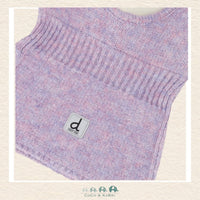 Deux par Deux Baby Knit Bear Balaclava Lavender 6/24m, CoCo & KaBri Children's Boutique, Brooks Alberta Canada