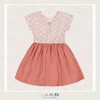 🇨🇦 Deux Par Deux Bi - material Dress - Strawberries, CoCo & KaBri Children's Boutique