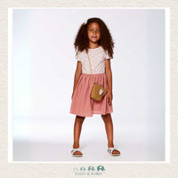 🇨🇦 Deux Par Deux Bi - material Dress - Strawberries, CoCo & KaBri Children's Boutique