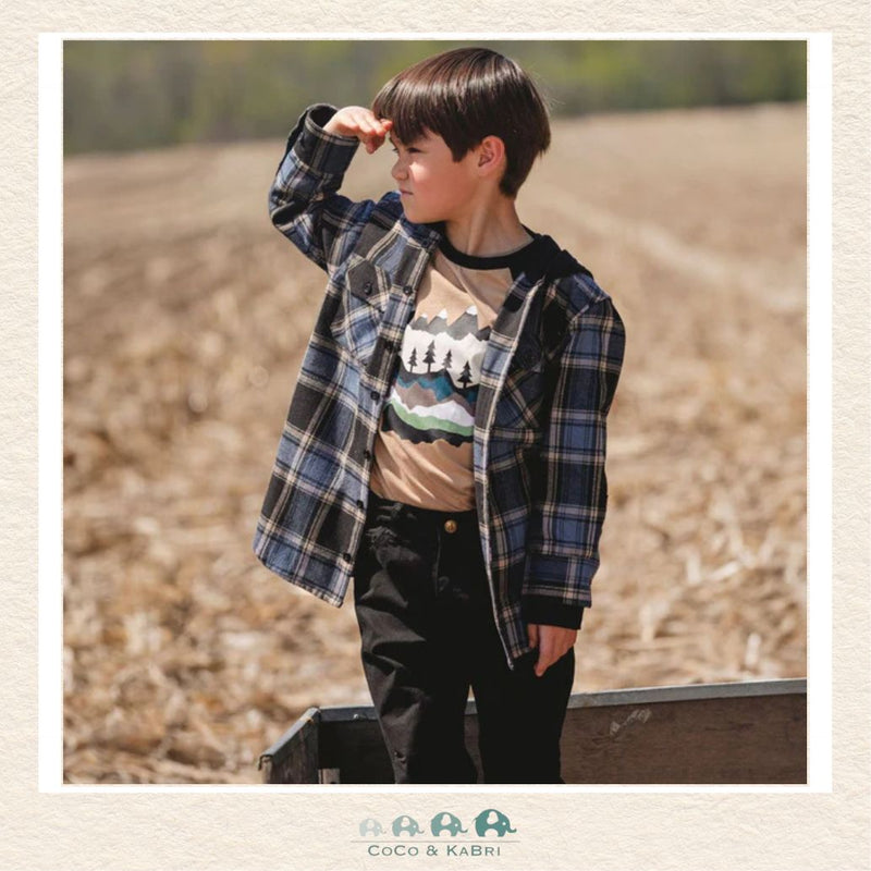 🇨🇦 Deux Par Deux Black Twill Pant, CoCo & KaBri Children's Boutique