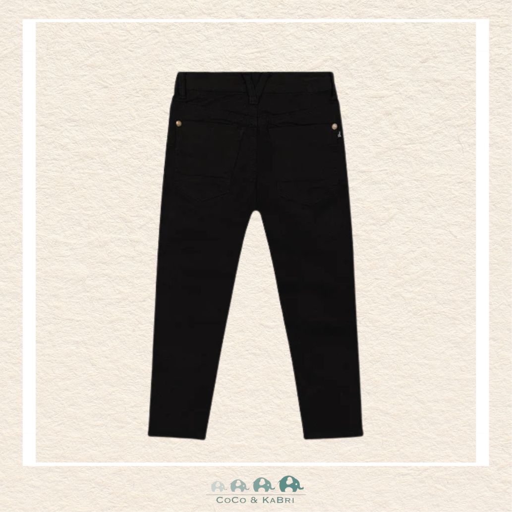 🇨🇦 Deux Par Deux Black Twill Pant, CoCo & KaBri Children's Boutique